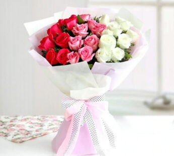 Mix Flower Bouquet For Valentine