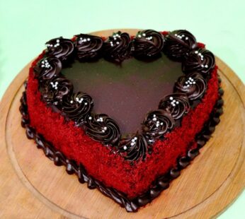 Velvet Heart Cake