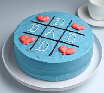 DAD Blue Cake